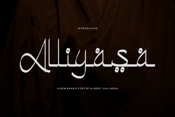 Alliyasa: A Modern Arabic Display Font for Bold Design