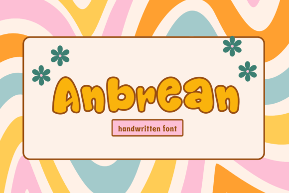 Andrean: The Retro Groovy Font for Playful Designs
