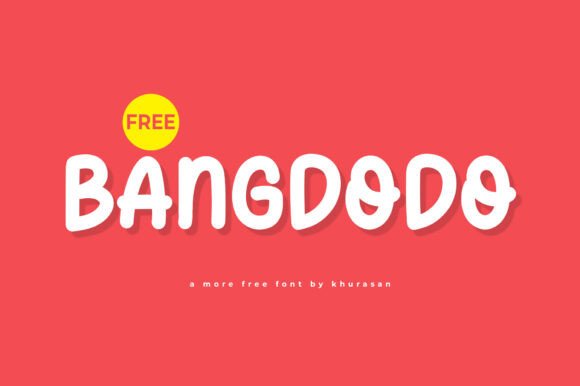 Bangdodo: The Modern Display Font That Brings Playful Energy to Your Designs