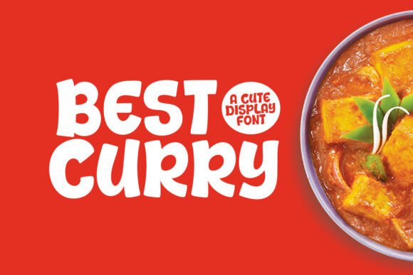 Best Curry: Elevating Your Visual Identity with a Modern Display Font