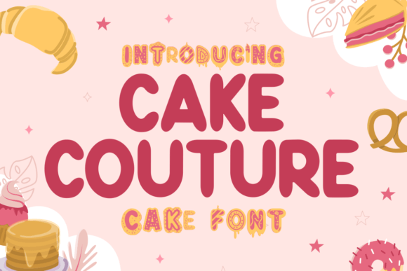 Cake Couture: Elevating Design with Whimsical Typography
