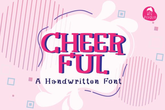 Cheerful Font: A Quirky Display Choice