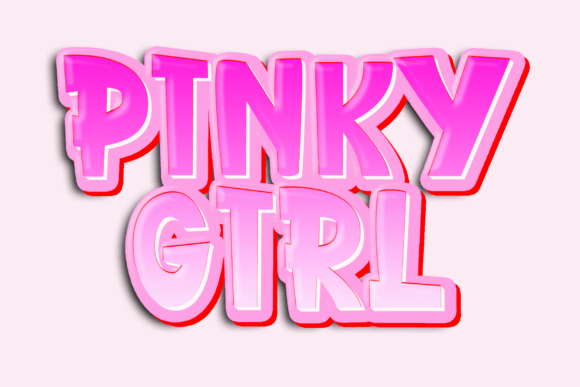 Design with Charm Using Pinky Girl Font