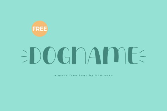 Dogname: Elevating Visual Identity with Modern Display Typography