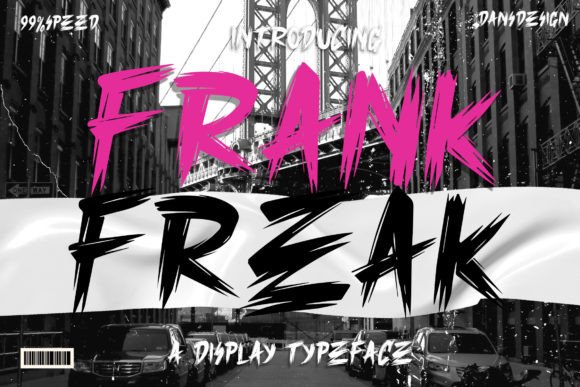 Frank Freak: A Practical Evaluation of a Bold Display Typeface