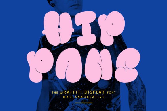 Hippans: Bold Graffiti Typography
