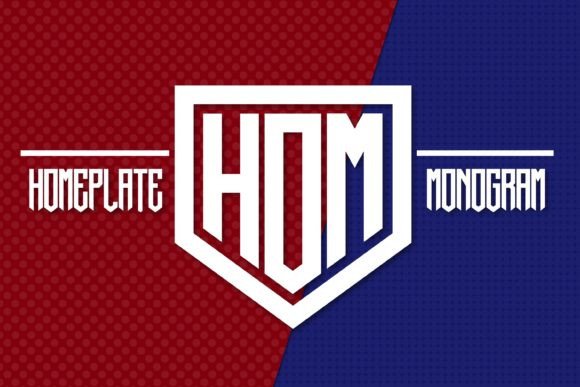 Home Plate: The Geometric Powerhouse for Sports Typography