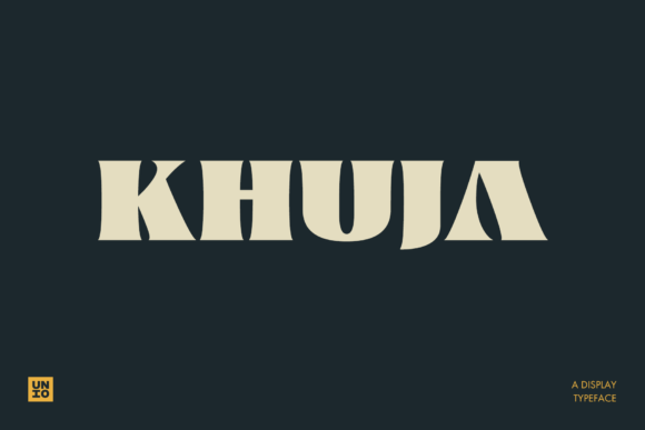 Khuja: Bold Curves for Modern Design