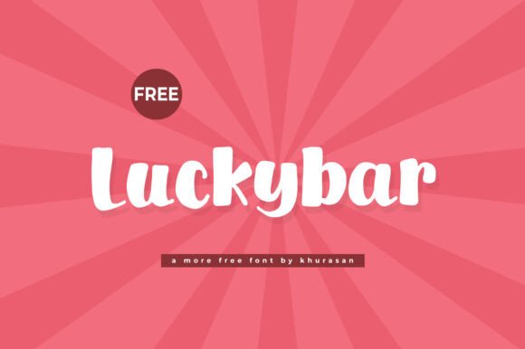 Luckybar: Elevating Modern Design with Playful Typography