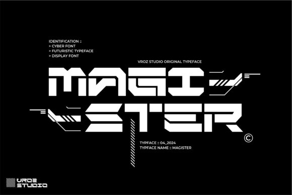 Magister: The Cyberpunk Font for Futuristic Design