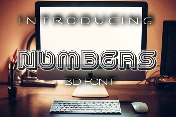 Numbers Font: Bold Clarity for Screens and Signs