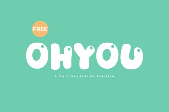 Ohyou: A Bold Display Font for Modern Branding