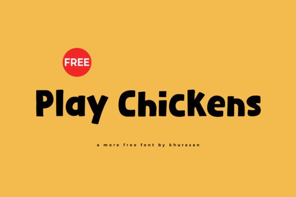 Play Chickens: A Playful Typography Solution for Modern Design