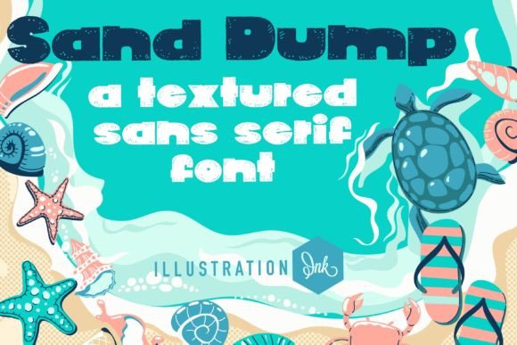 Sand Dump: Mastering the Art of Whimsical, Chunky Typography