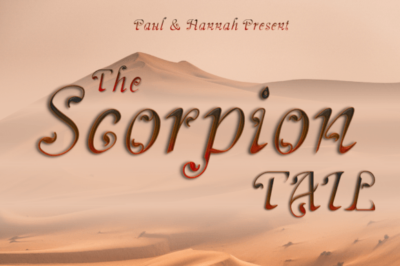 Scorpion Tail: Bold Typography with an Edge