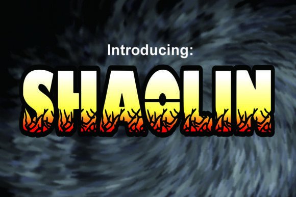 Shaolin: Elevating Visual Identity with Bold Typography
