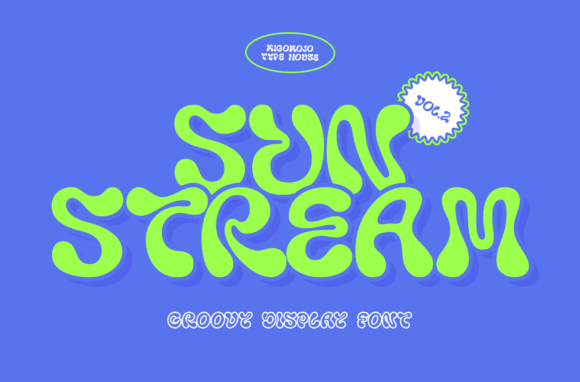 Sunstream: The Typeface That Bottles Liquid Sunshine