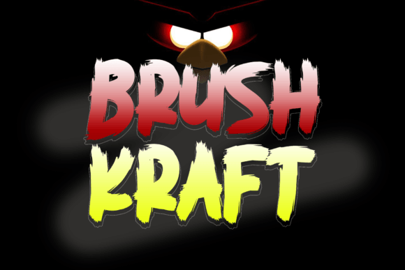 Unleashing the Spooky Charm of Brush Kraft in Modern Design