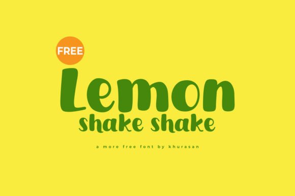 Unlocking Visual Charm with Lemon Shake Shake: A Guide to Modern Display Typography