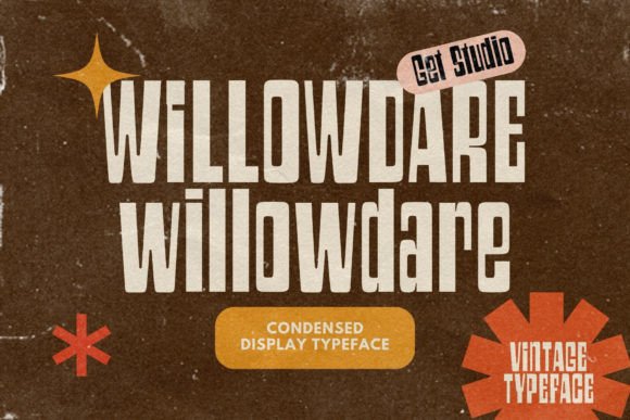 Willowdare: A Condensed Display Typeface